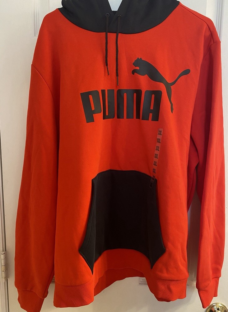 Puma Hoodie. 2Xl. New With Tags. Red & Black