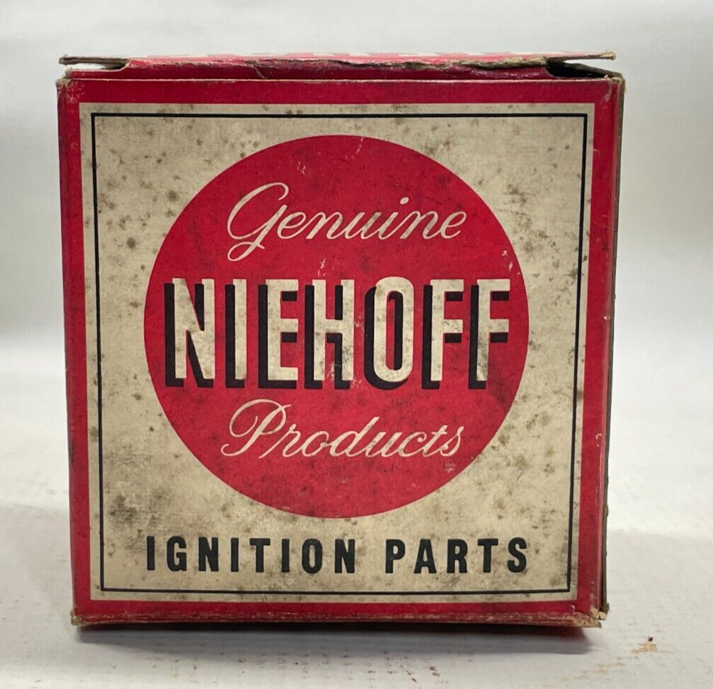 Vintage Genuine Niehoff Products Ignition Parts Distributor Cap With Box
