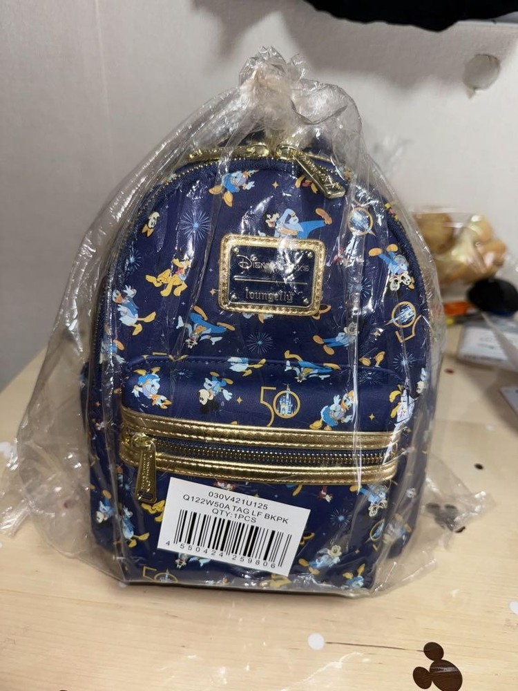 Lounge Fly Walt Disney World 50th Anniversary Backpack