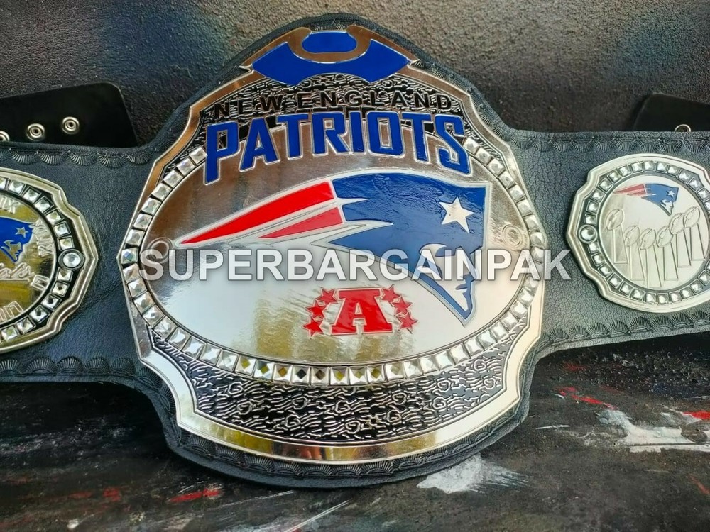 New England Patriots American Football Championship Belt
