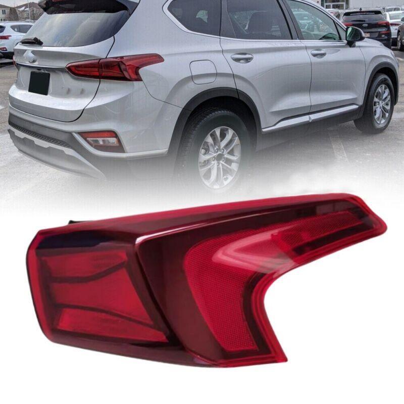Right Passenger Tail Light For Hyundai Santa Fe 2019-2020 Brake Lamp Halogen RHS