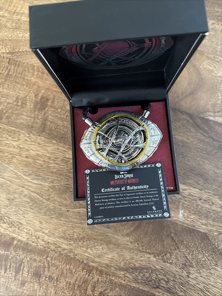 Official Eye of Agamotto Prop Replica with Display Box and COA - Doctor Strange Collectible