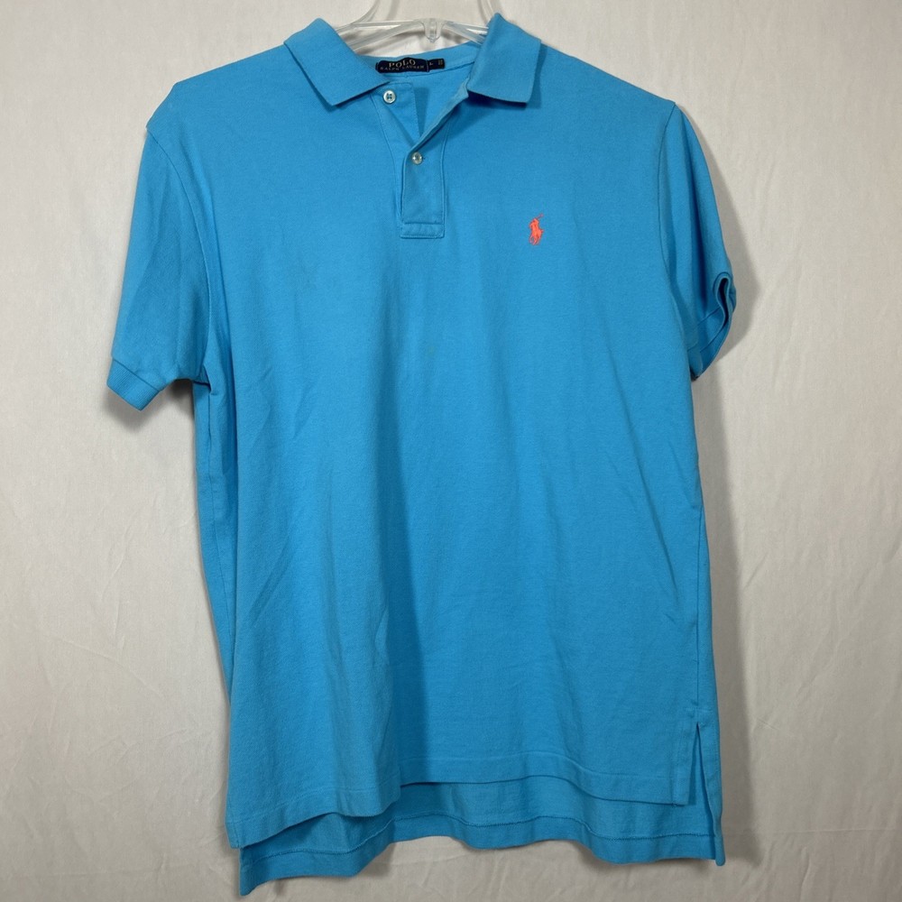 Polo Ralph Lauren Men’s Short Sleeve Polo Shirt – Blue – Size Large