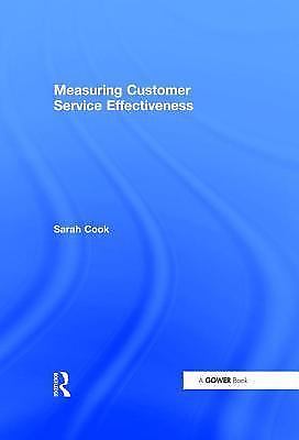Measuring Customer Service Effectiveness, Cook, Sarah, Very Good Book