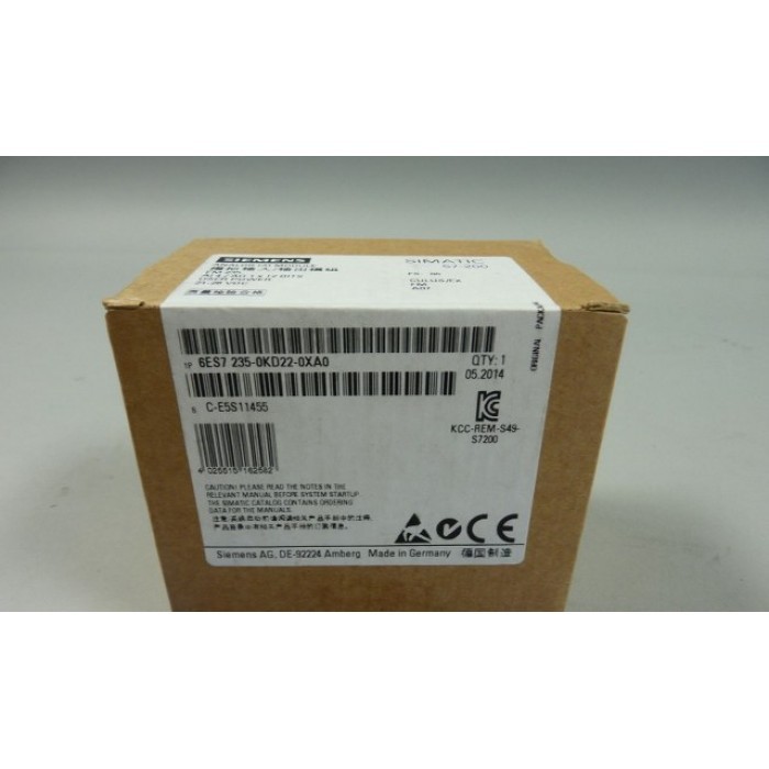 SIEMENS 6es7235-0KD22-0XA0 ANALOG I/O MODULE -BRAND NEW PRODUCT