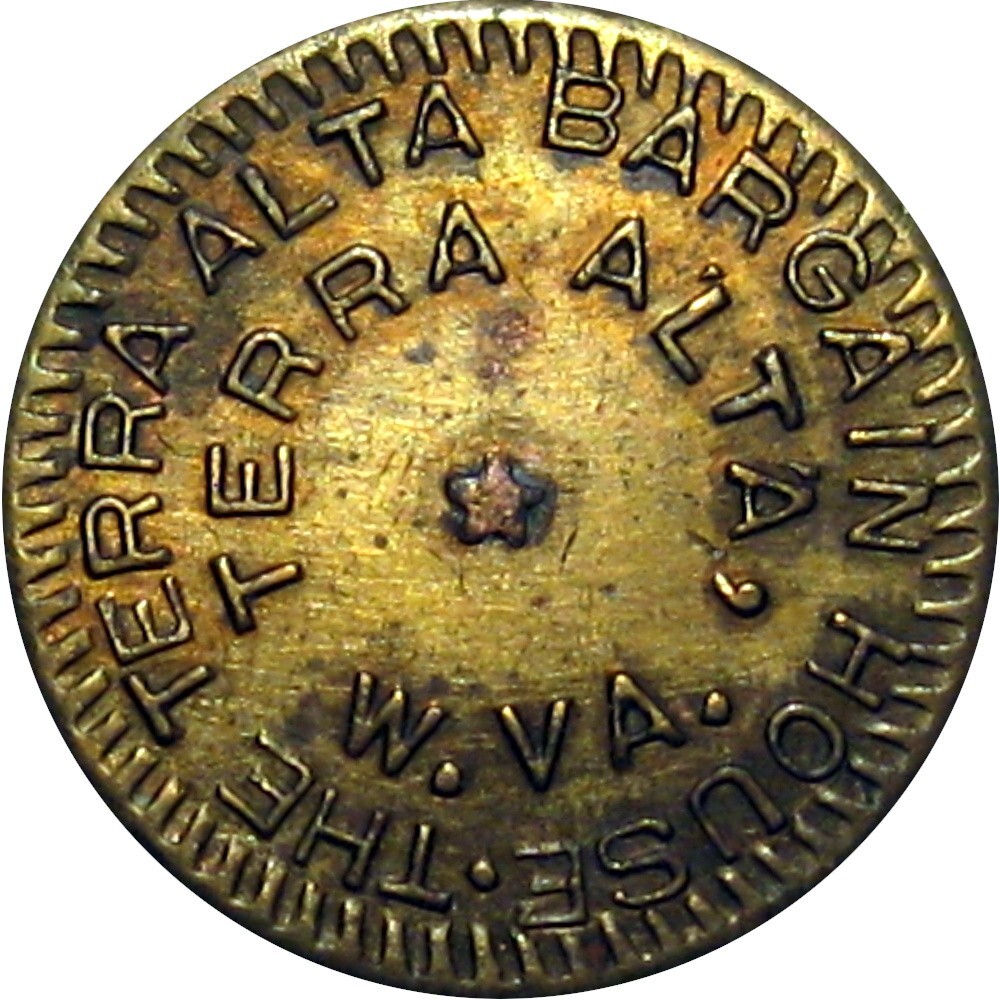 1923 Terra Alta West Virginia R9 Lumber Scrip Good For Token Bargain House 1