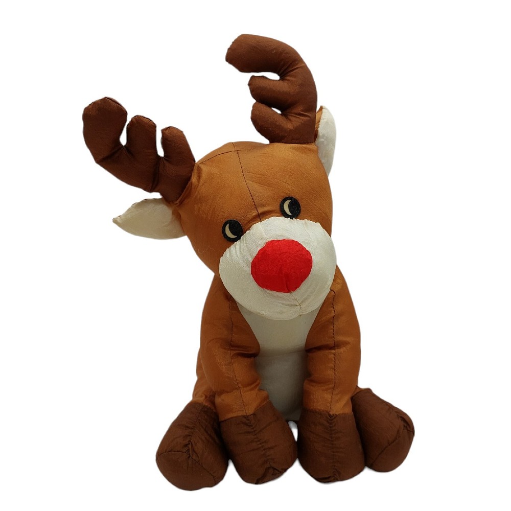 James Alex IMP Plush Reindeer Stuffed Parachute Polyester 15” Puffy READ