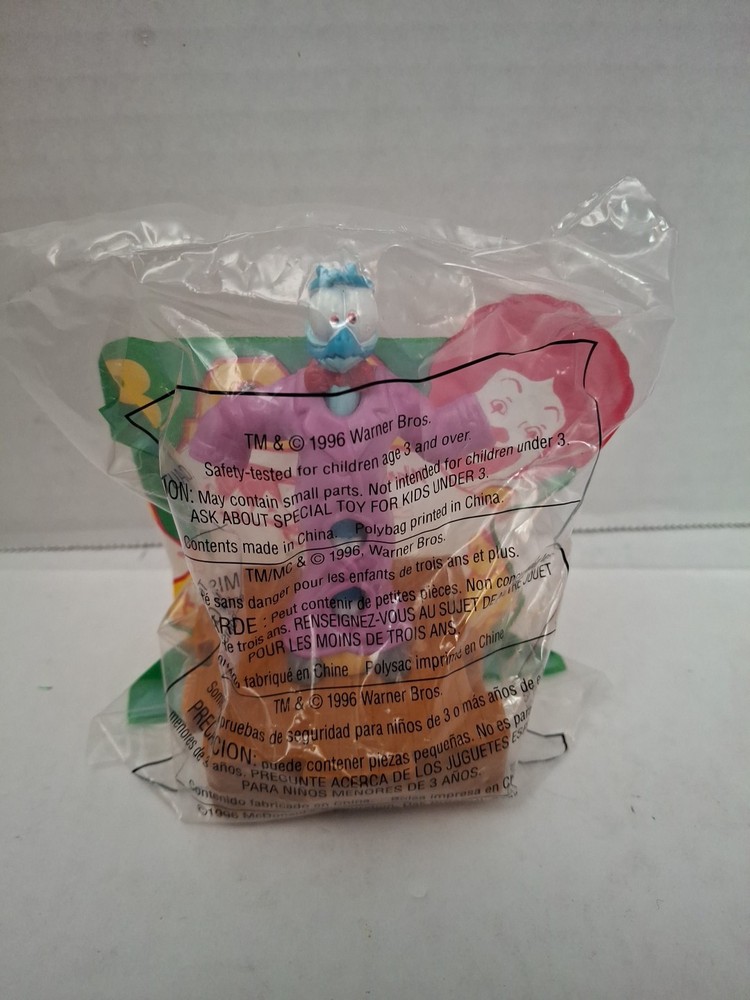 VINTAGE 1996 McDonald's Happy Meal Toy SPACE JAM # 8 Nerdlucks NEW SEALED