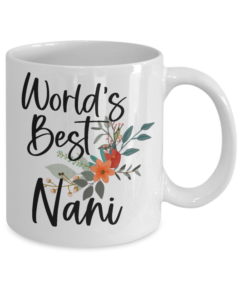 Nani Mothers Day Coffee Mug Gift for Grandma Nani