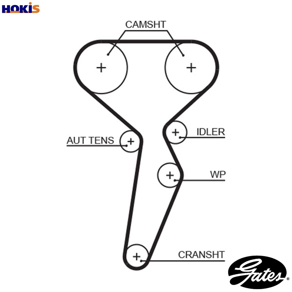 TIMING BELT 5671XS FOR RENAULT WIND LODGY DUSTER/SUV SCENIC/GRAND/II/III EURO