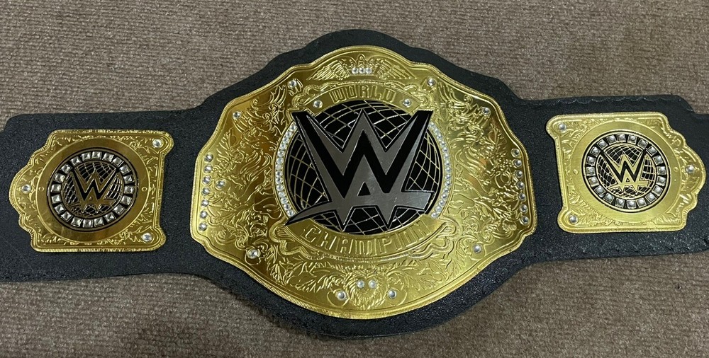 WWE World Heavyweight Championship belt (metal)