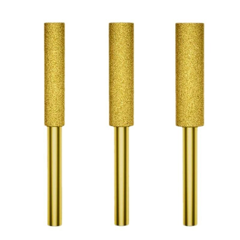 10pcs Chainsaw Sharpener Grinding Stones for Metal Chainsaw Blades