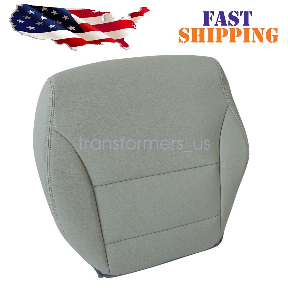 Fits 2012 2013 2014 2015 Honda Civic Driver Bottom Replacement Seat Cover Gray