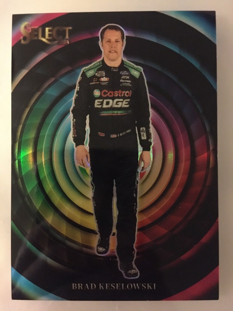 2024 Panini Select Racing NASCAR - BRAD KESELOWSKI *Color Wheel Prizm SSP!*