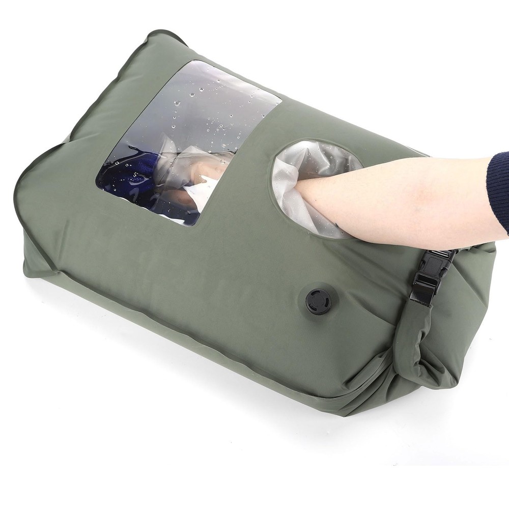 Portable Washing Machine for Camping RV Travel Compact Wash Bag Ideal for Laundry on the Go