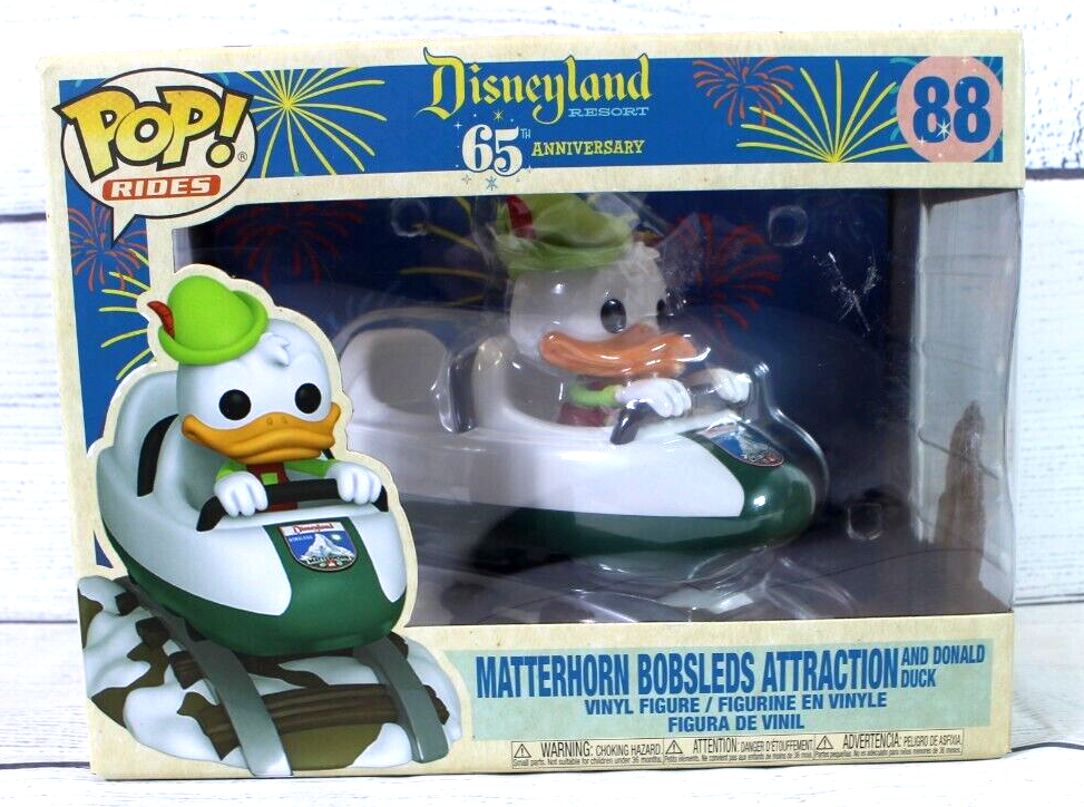 Funko Pop Disneyland 65th Donald Duck Matterhorn Attraction #88