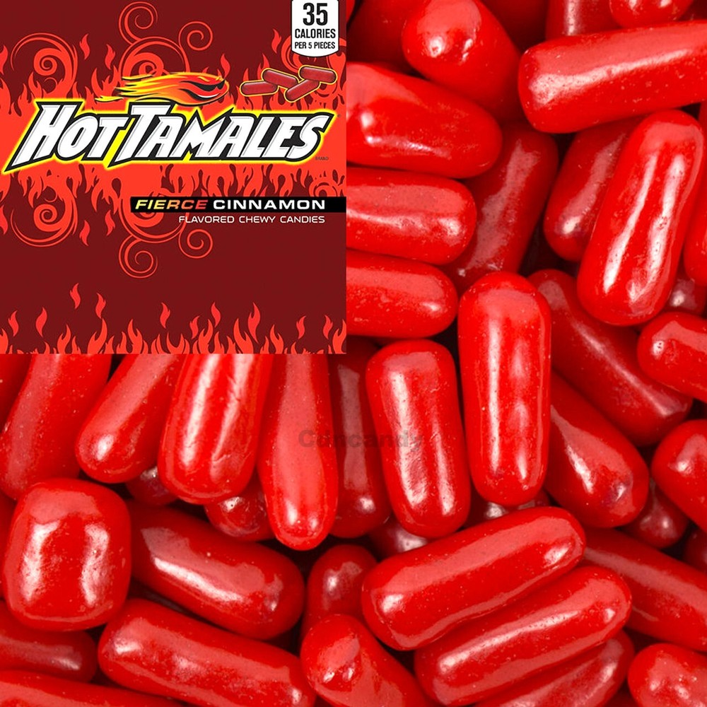 Hot Tamales 2lb Cinnamon Candy Bulk Vending Jelly Free Shipping USA