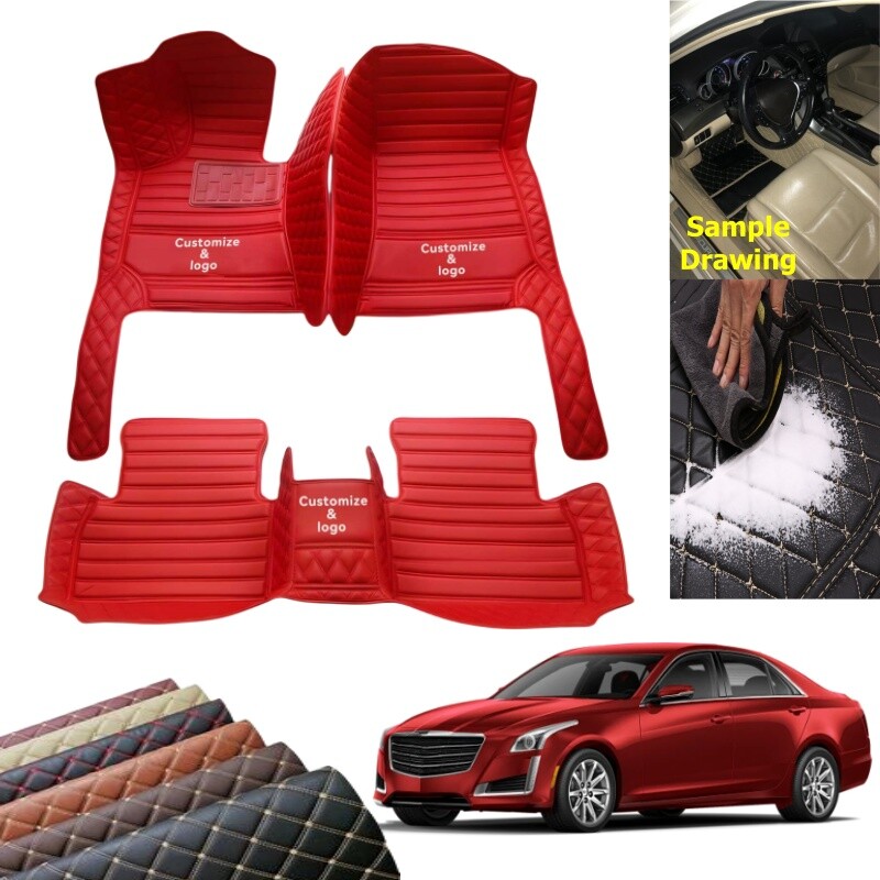 BMW Custom All-Weather Anti-Slip Leather Car Mats for All Models
