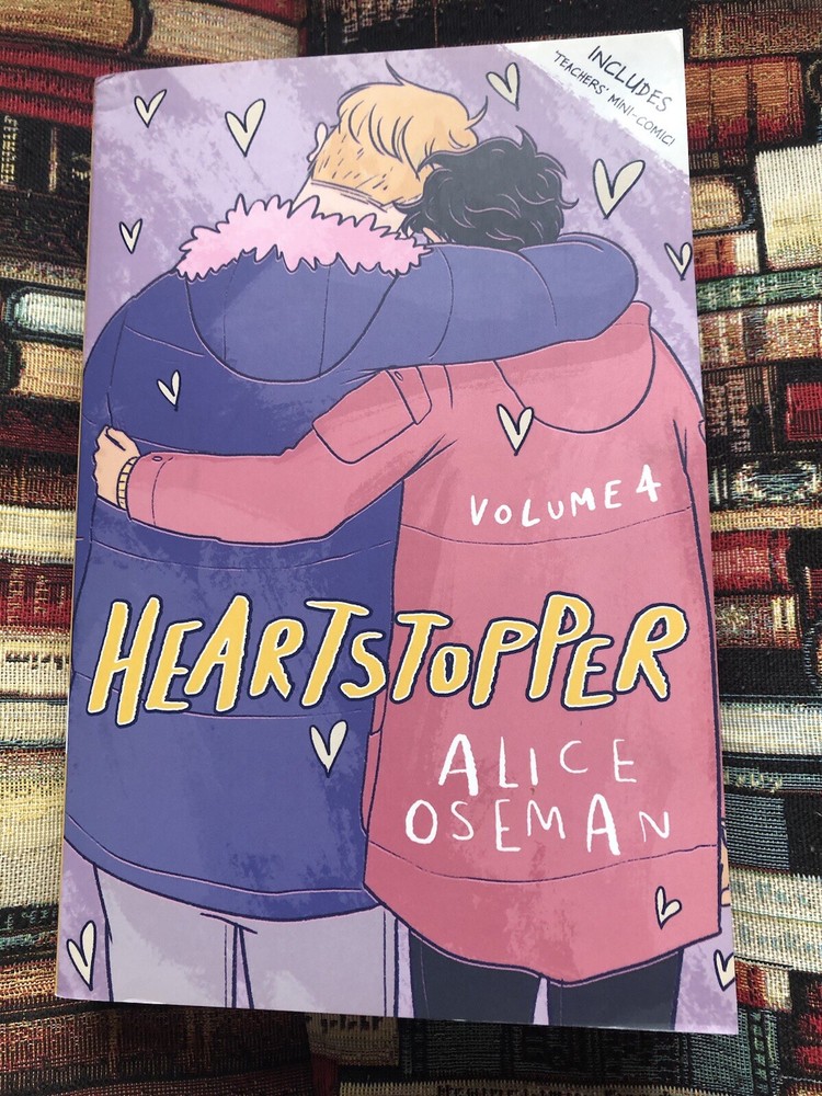 SIGNED COPY - Heartstopper Volume Four by Alice Oseman (Paperback, 2021)