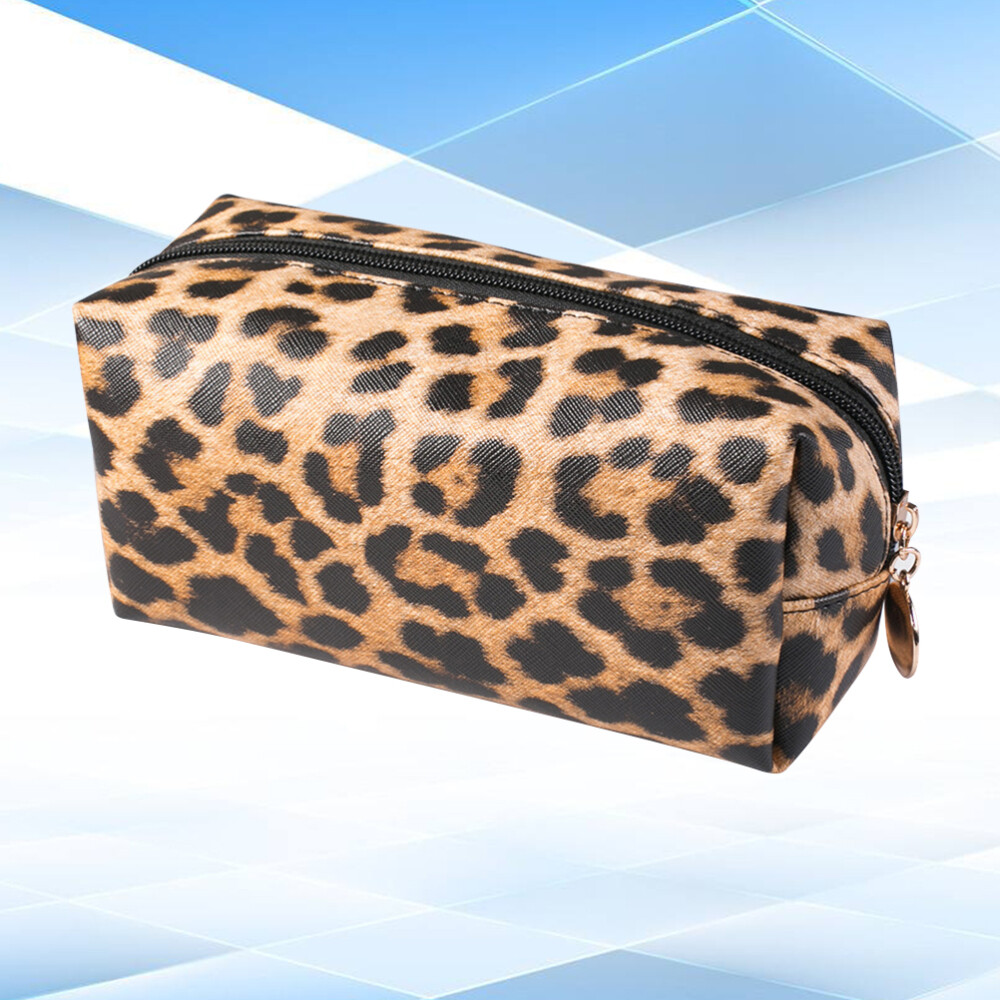 Cosmetics Storage Bag Leopard Cosmetics Bag Multifunction Storage Bag Portable