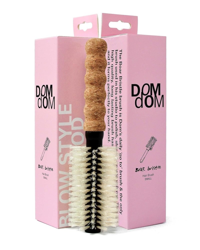Nylon Boar Bristle Hair Brush, Round Brush for Blow Drying, Small 2