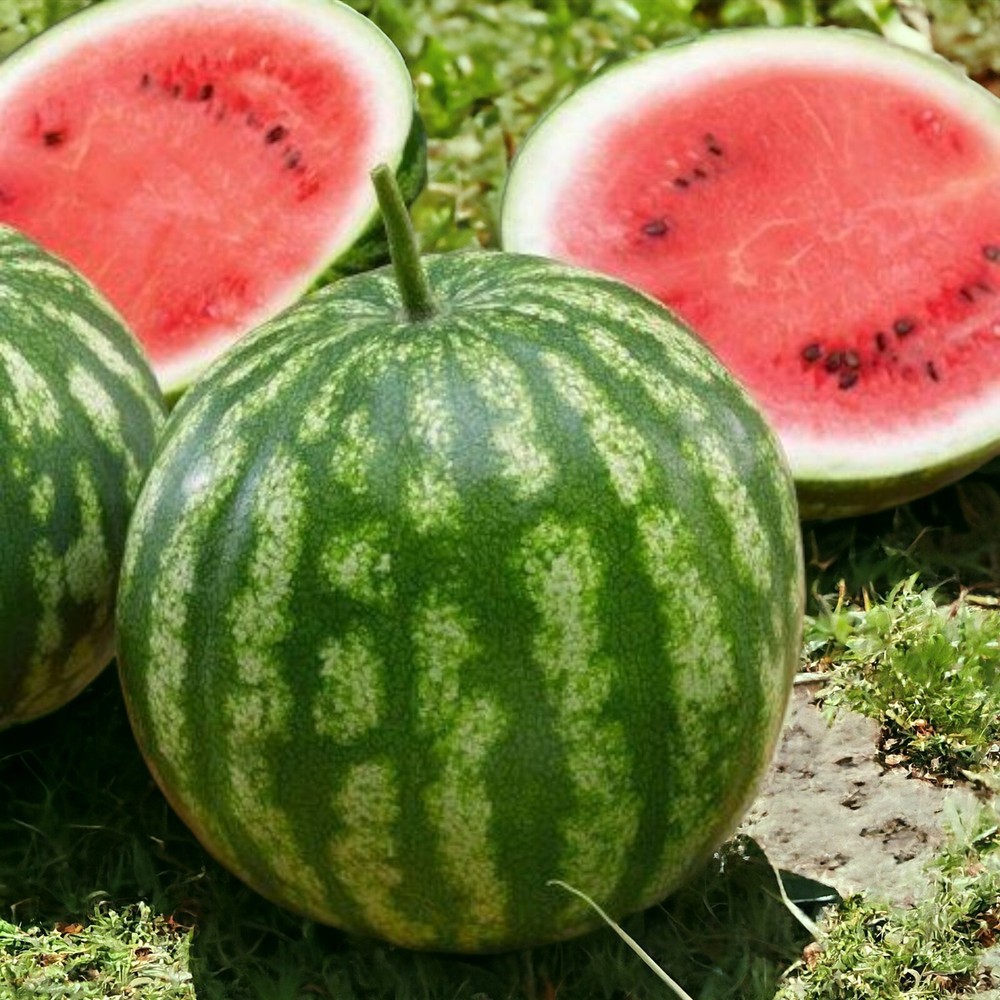 45pcs Sugar Baby Watermelon Seeds - Heirloom, Non-GMO Fruit Seed for Planting