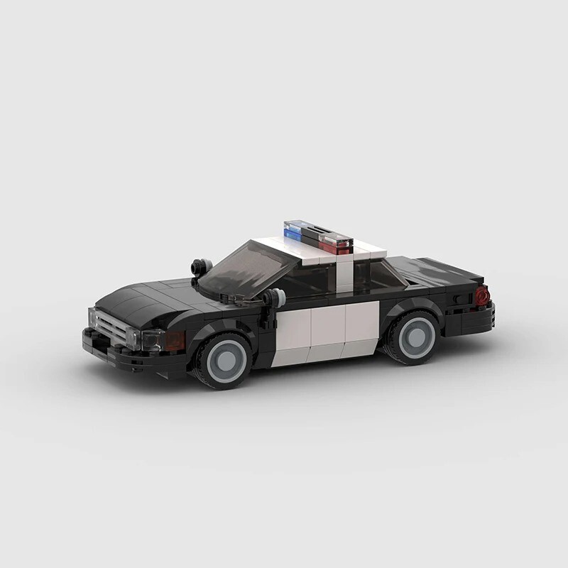 LEGO MOC Police Car City Speed Champions Style – Fast Shipping Great Gift Idea