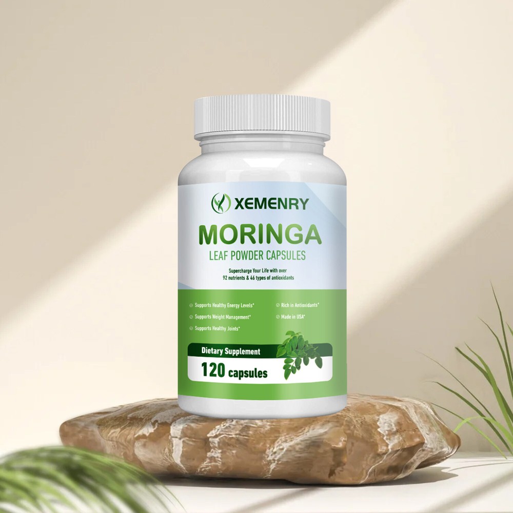Moringa Capsules- Antioxidant, Weight Loss, Immune Booster, Energy & Metabolism