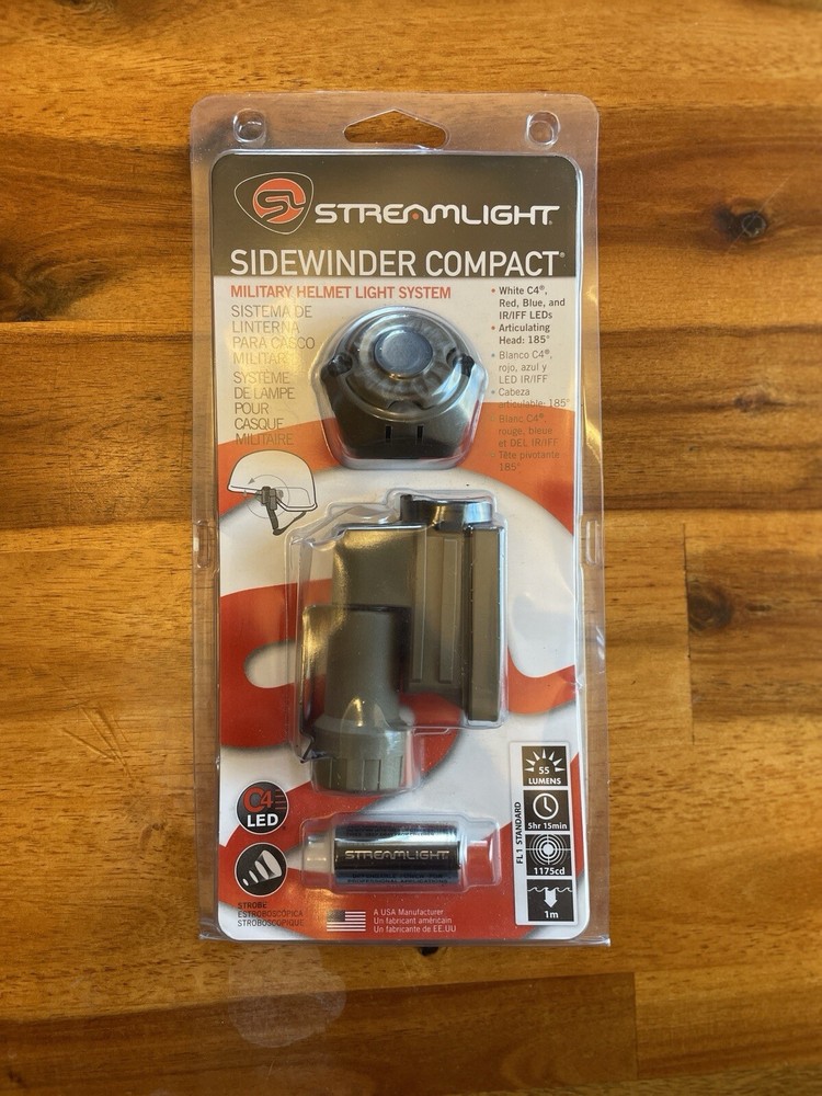 Streamlight Sidewinder Compact II Military Model Flashlight - Tan