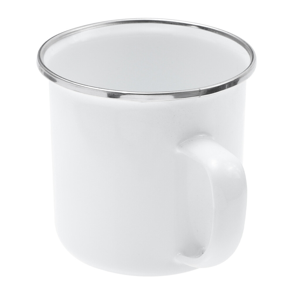 Travel Coffee Mug Serving Cup Wine Glasses Hot Drink Cups Camping Tin Enamel Mug