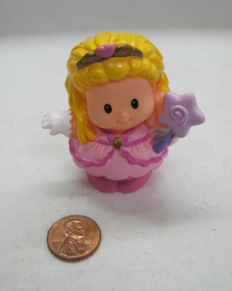 Fisher Price Little People PRINCESS for CASTLE Royal Kingdom Blonde Girl Rare