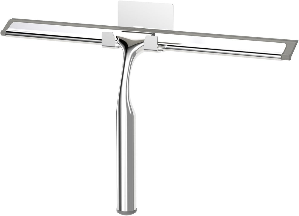 Shower Squeegee for Glass Doors, Squeegee for Shower Glass, Bathroom with Hook,