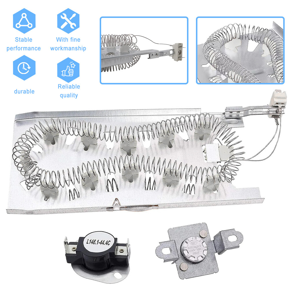 Dryer Heater Heating Element Replace for Maytag 3387747 Samsung DC47-00019A
