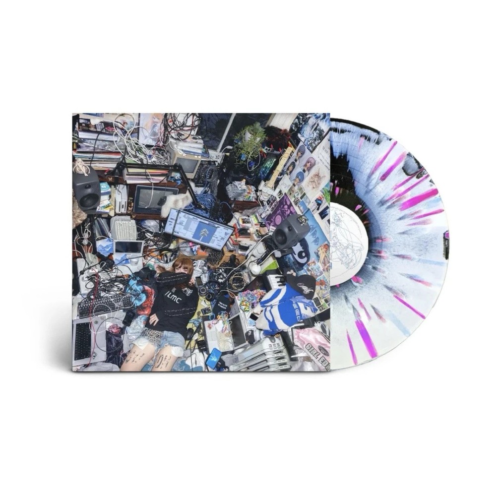 Ninajirachi - I Love My Computer Black, Grey & Pink Splatter Vinyl NM-