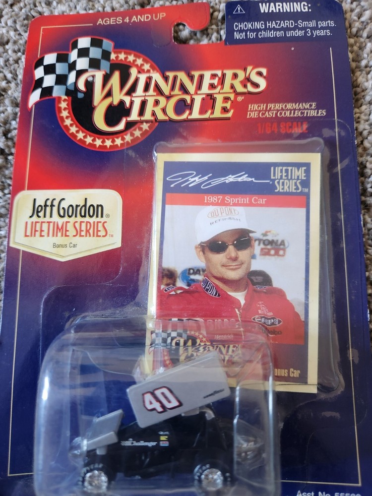 1997 Jeff Gordon Winner's Circle Lifetime Series Bonus Car Collectible