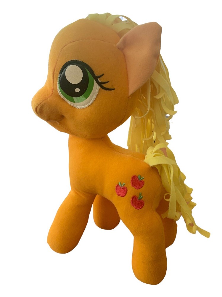 Hasbro My Little Pony Apple Jack 12 Inch Orange Plush Toy 2014 Edition