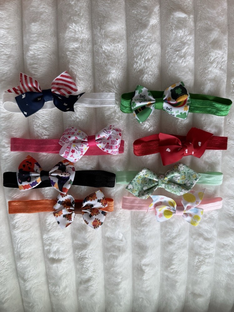 Bows Headbands For Baby Girls 43Pcs Newborn Infant Toddler Hairbands