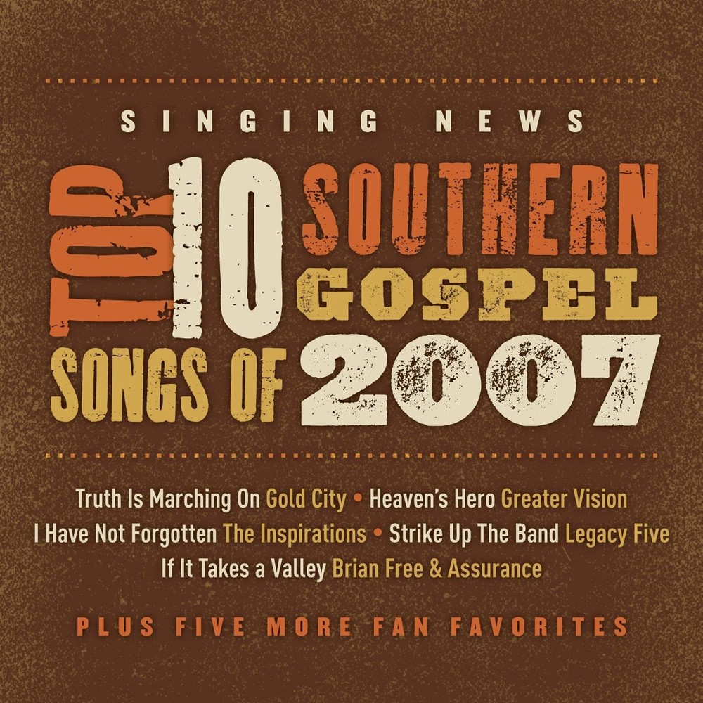 Top Southern Gospel Hits 2007 CD by Various Artists Provident Music