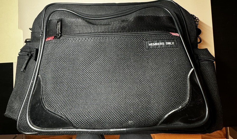 Members Only Carry-On Luggage with Shoulder Strap & Multi-Compartment Design-image