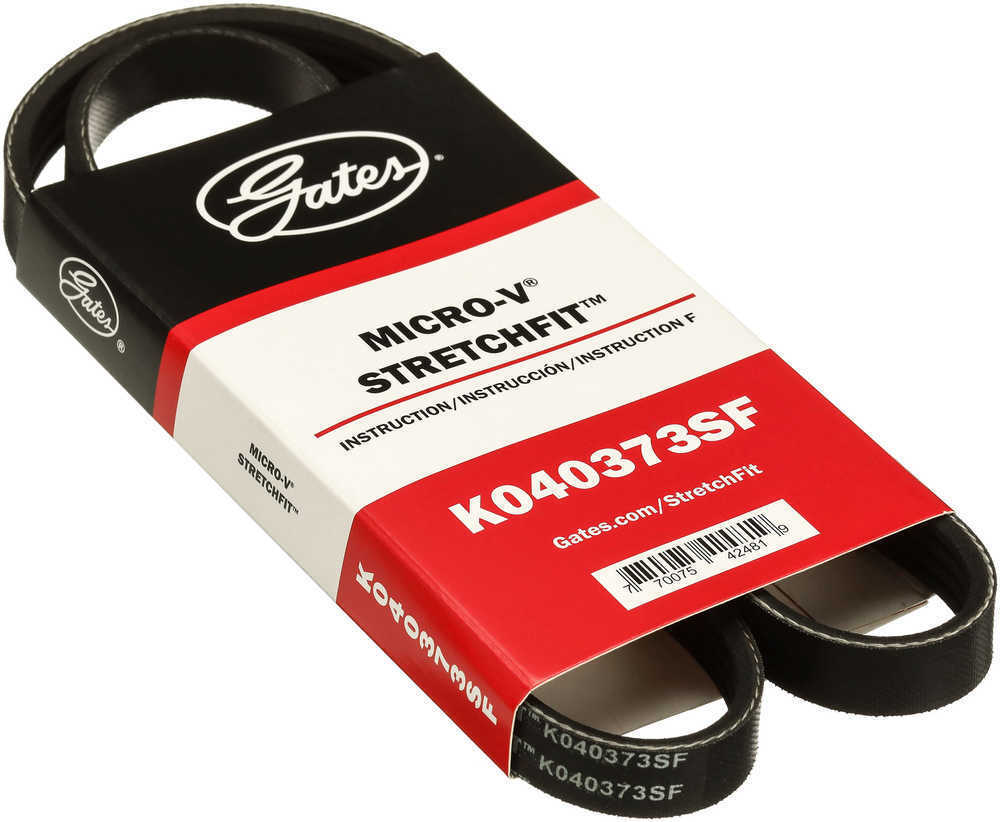 Premium Stretch Fit Micro-V Serpentine Belt for 2010-2015 Camaro 6.2L V8 - OE Quality