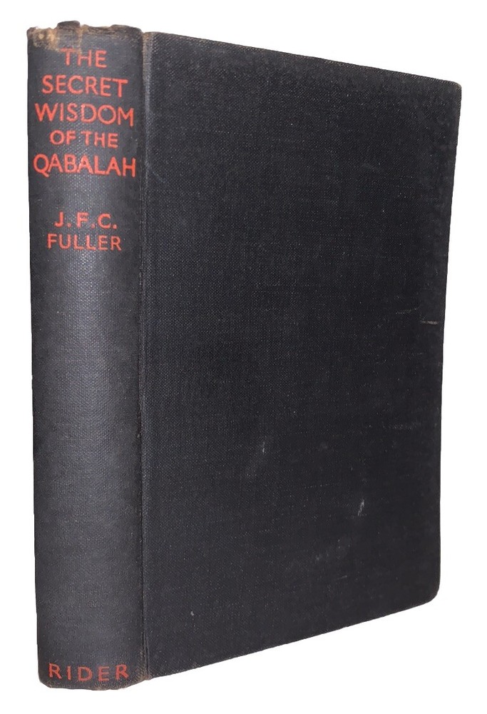 1937, 1st, J.F.C. FULLER, THE SECRET WISDOM OF THE QABALAH, OCCULT, MYSTICISM