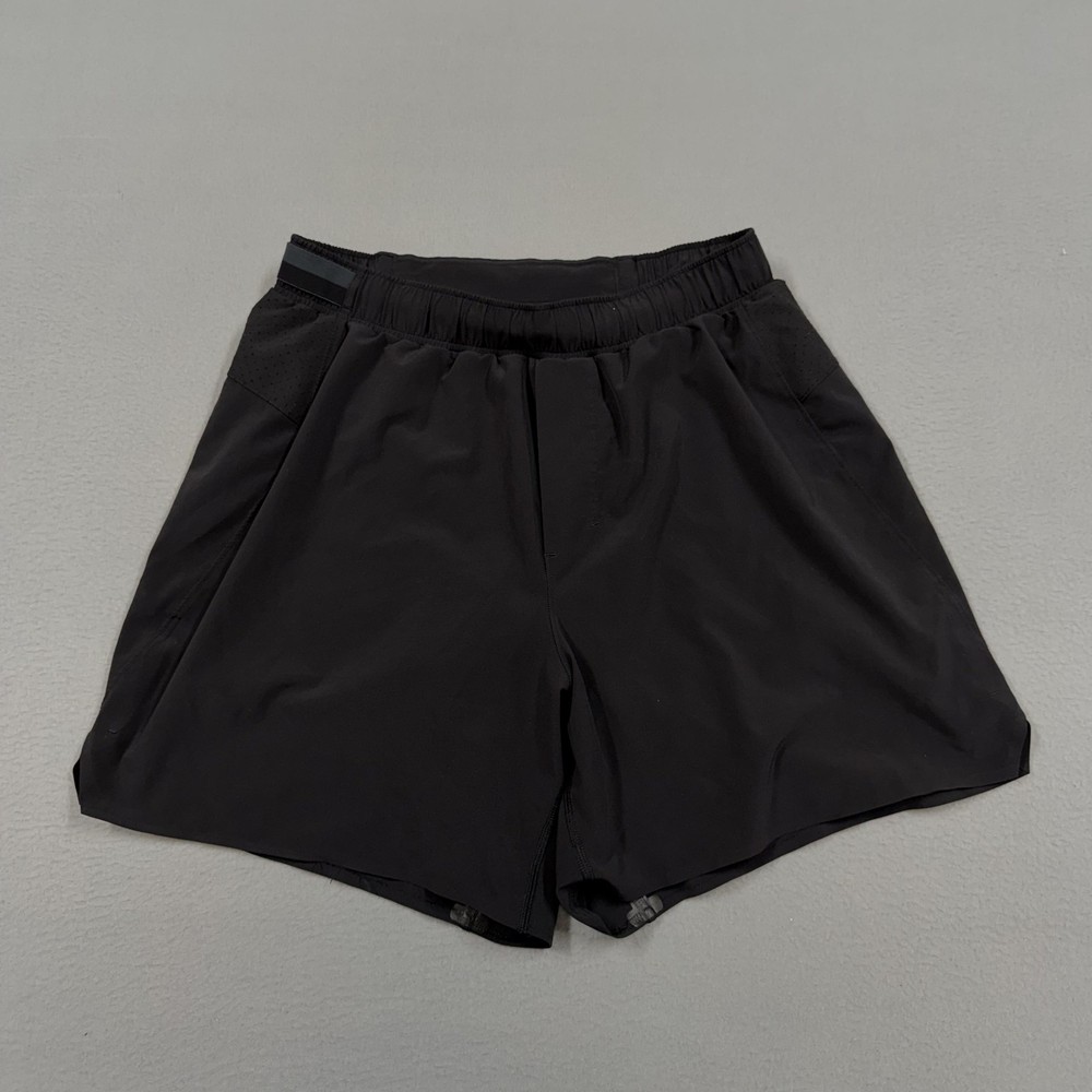 Lululemon Shorts Mens Medium Black Fast and Free 6