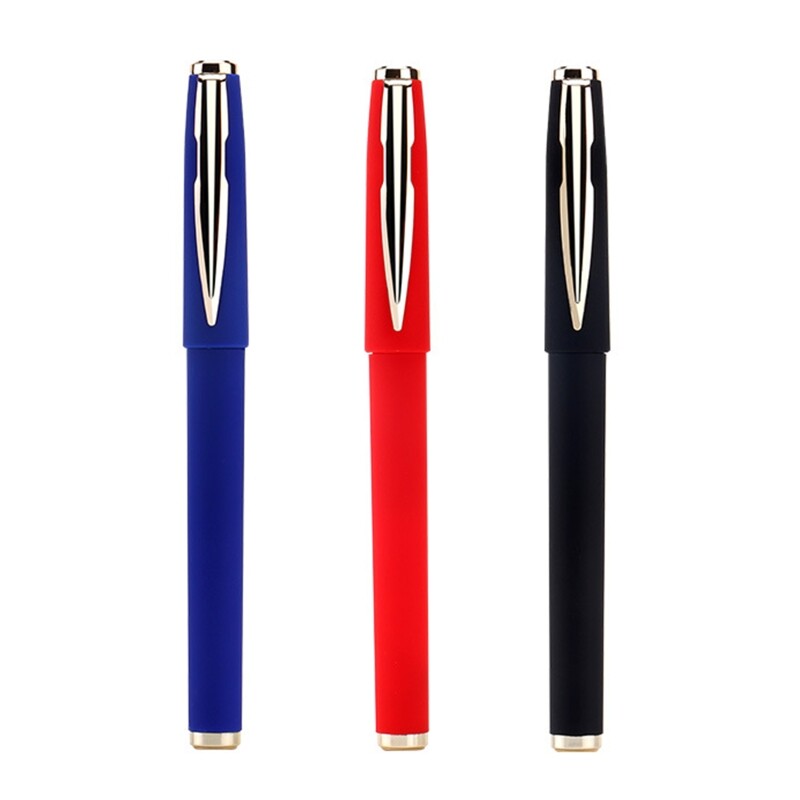 Office Writing Pen Signing Pen Gel Pen Smoothly Write 0.5mm Universal Refills