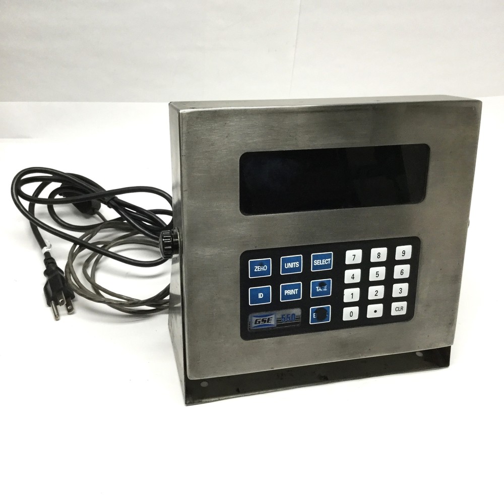 GSE 550 200550-00000 Programmable Digital Weight Indicator 115VAC *No Scale*
