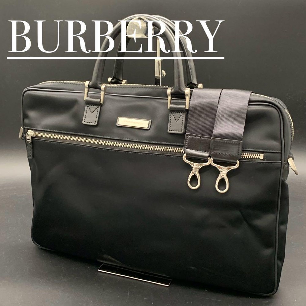Burberry Nylon 2Way Business Bag Men'S