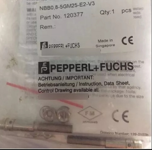 New In Box NBB0.8-5GM25-E2-V3 Inductive Proximity Switch #A6-4