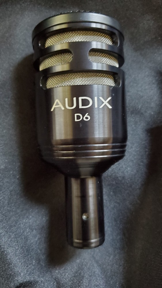 Audix D6 Professional Dynamic Instrument Microphone Wired Cardioid Mic