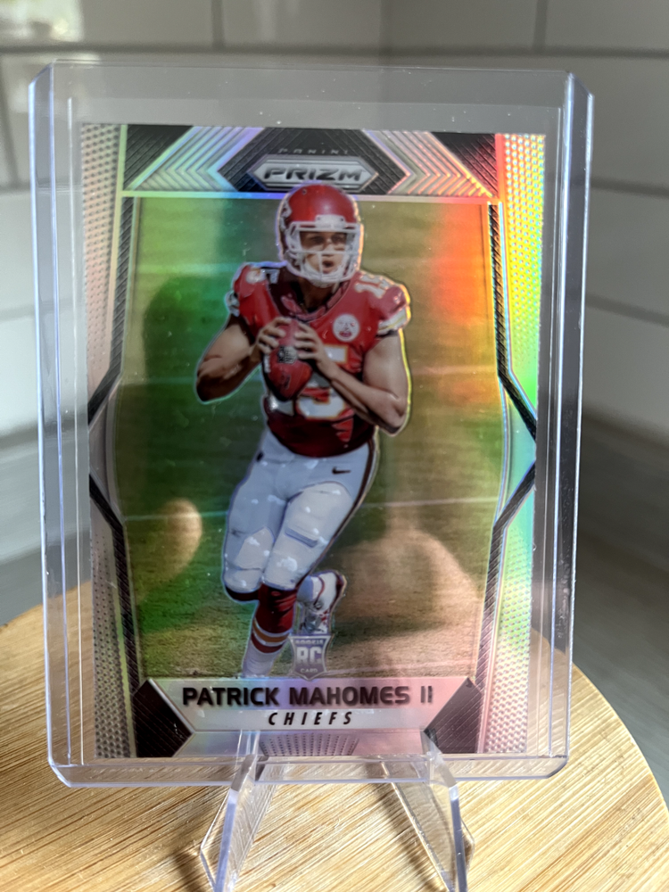 2017 Panini Prizm Football Patrick Mahomes II RC Rookie Silver Prizm #269