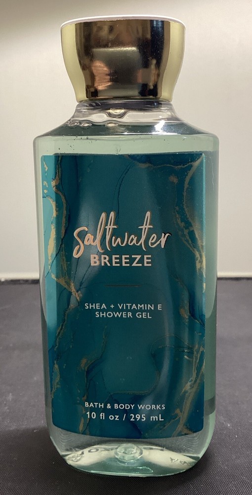 SALTWATER BREEZE Original RETIRED Aloe & Vitamin E Shower Gel Bath & Body Works