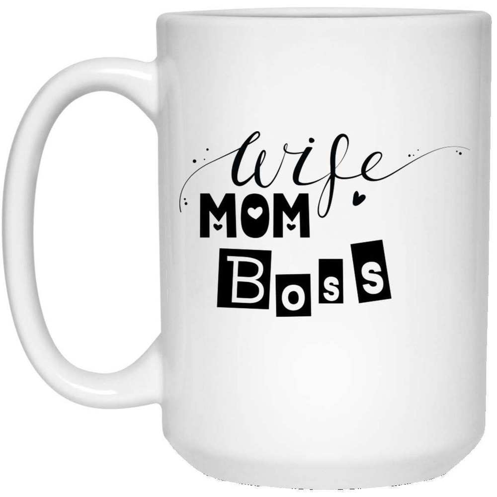 Funny Mama Tried White Ceramic Coffee Mug Novelty Gift For Mom